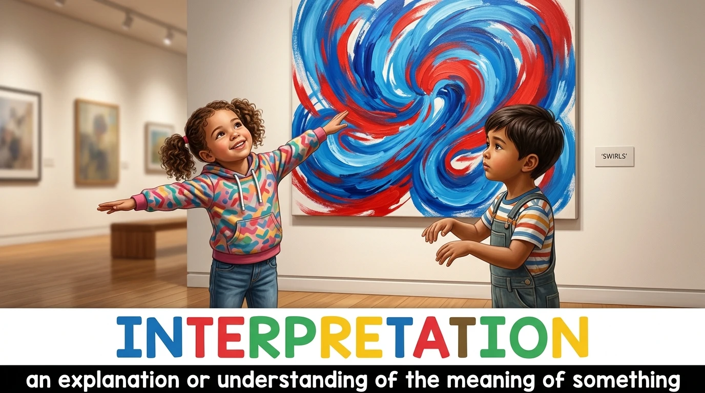 English Illustration for interpretation